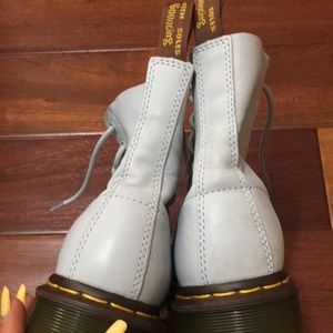 baby blue doc martens